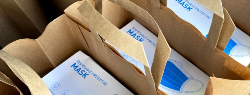 MeOut helps - mask donation to support schools